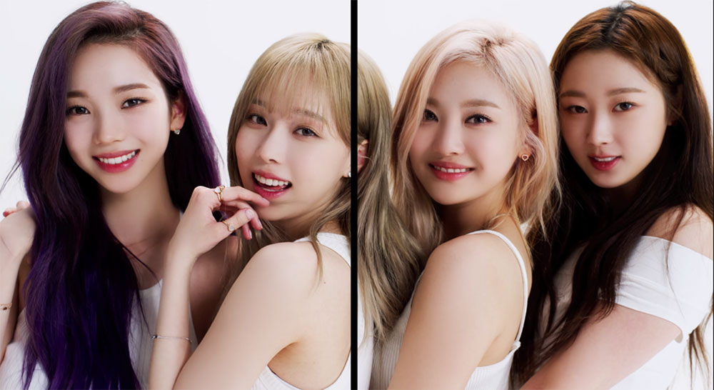 Le groupe de K-POP Aespa pour Happy Hearts de Chopard !