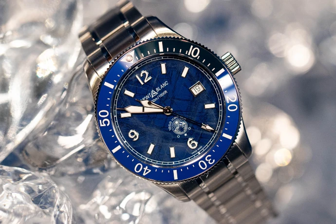 La Montblanc 1858 Iced Sea Automatic Date