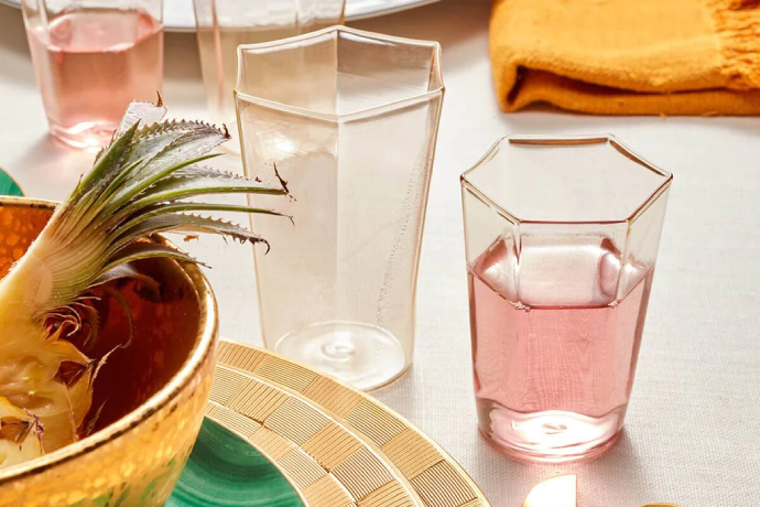 Les nouveaux verres géométriques OBJET