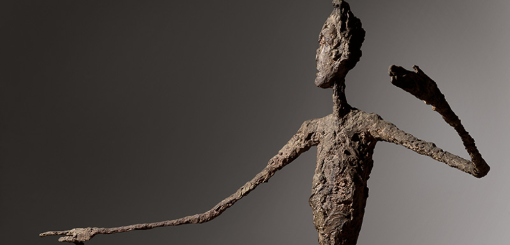 "L'Homme au Doigt", l'œuvre qui pointe vers l'éternité