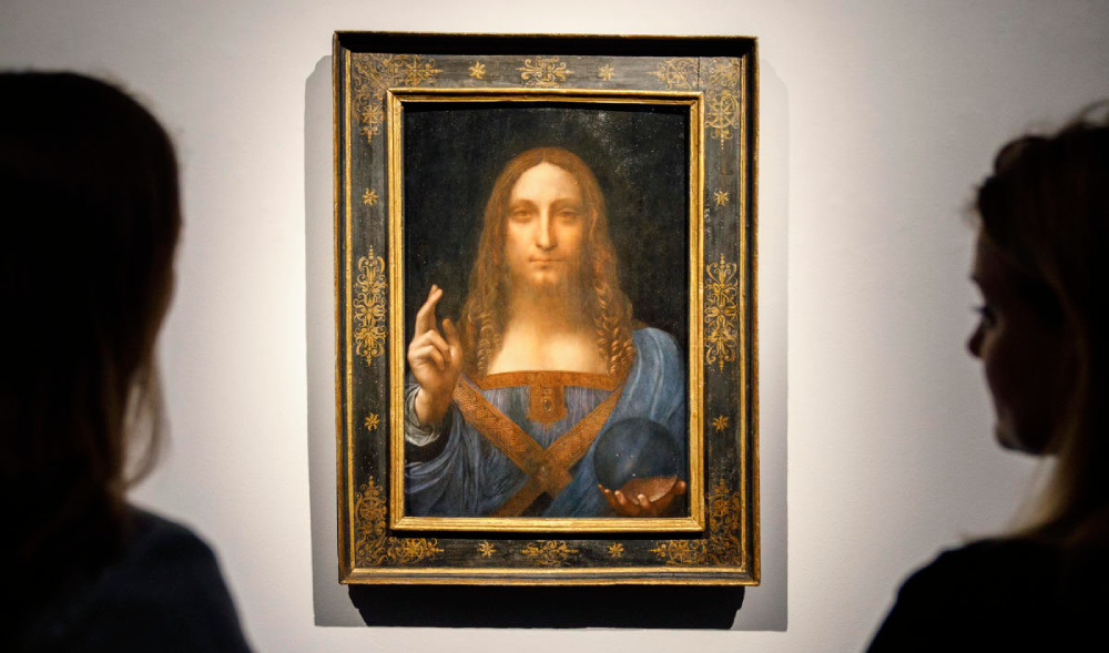 "Salvator Mundi", le tableau de De Vinci adjugé à près de 500 millions