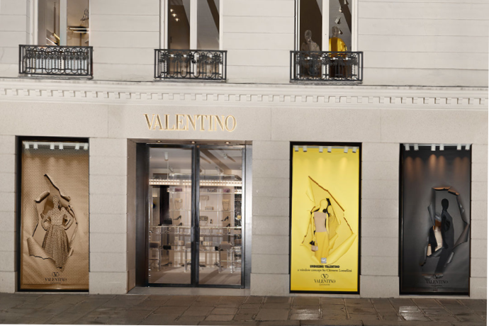 Valentino : Clément Lomellini x Paris Saint Honoré