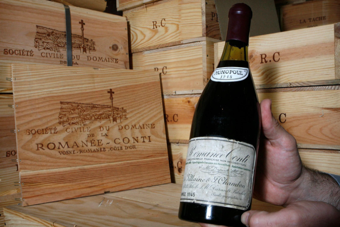 Le vin le plus cher, rare et prisé au monde : Romanée-Conti 1945
