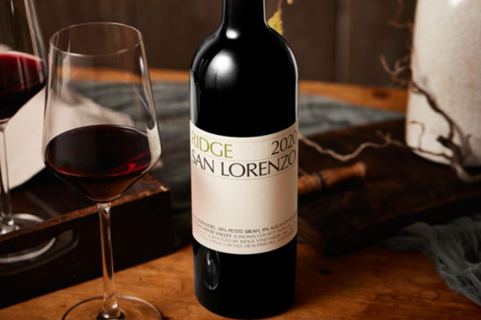 Zin de la vieille vigne du vignoble historique de San Lorenzo Vineyard