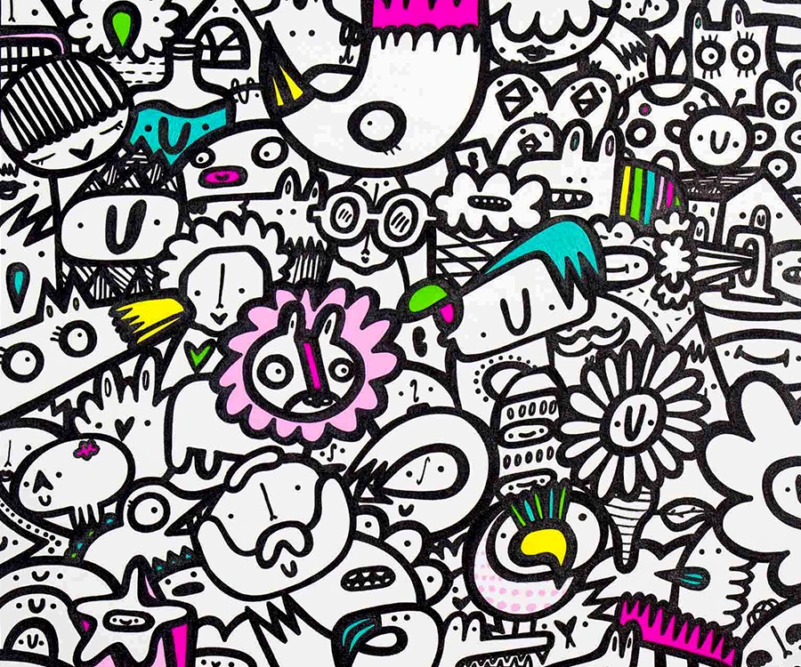 Kev Munday « Our Clique of 1986 » : quand le street art devient un objet de luxe